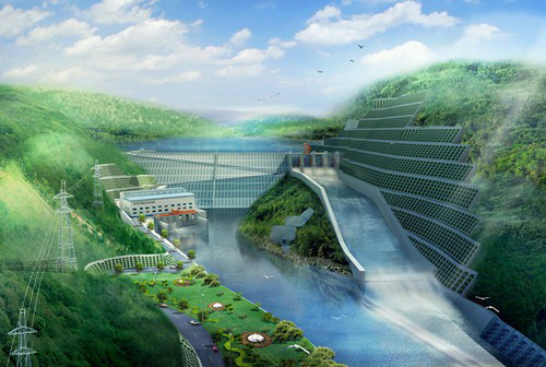 安定老挝南塔河1号水电站项目